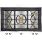 Placa gas GAGGENAU CG492211