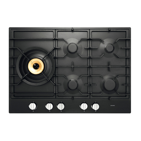 Placa GAS ASKO HG1776AB NOIR GRAFITO