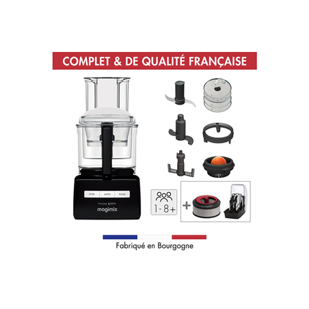 Robot de cocina multifunción MAGIMIX 18712F CS 5200 XL PREMIUM NEGRO