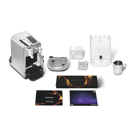 Cafetière à dosette ou capsule SAGE CREATISTA PRO SNE900BSS4EFR1 ARGENT