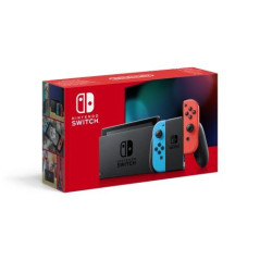 Consola Nintendo Switch con par de Joy-Con Neon V2 rojo y azul
