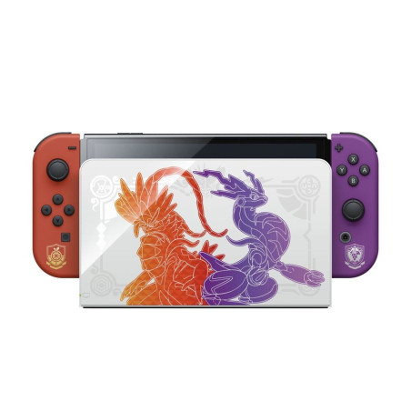 Nintendo Switch Consola OLED Modelo Pokémon Edición Escarlata y Pokémon Púrpura