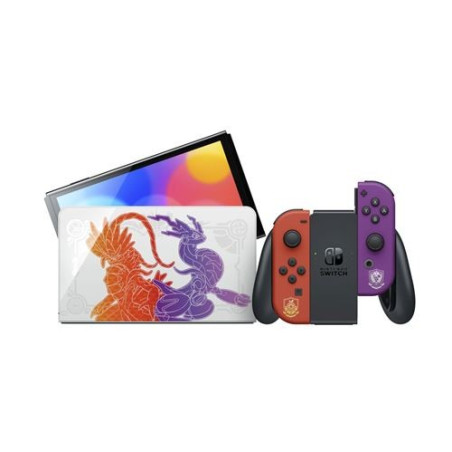 Nintendo Switch Consola OLED Modelo Pokémon Edición Escarlata y Pokémon Púrpura