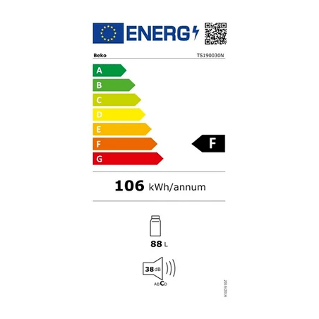Frigorífico BEKO superior TS190030N